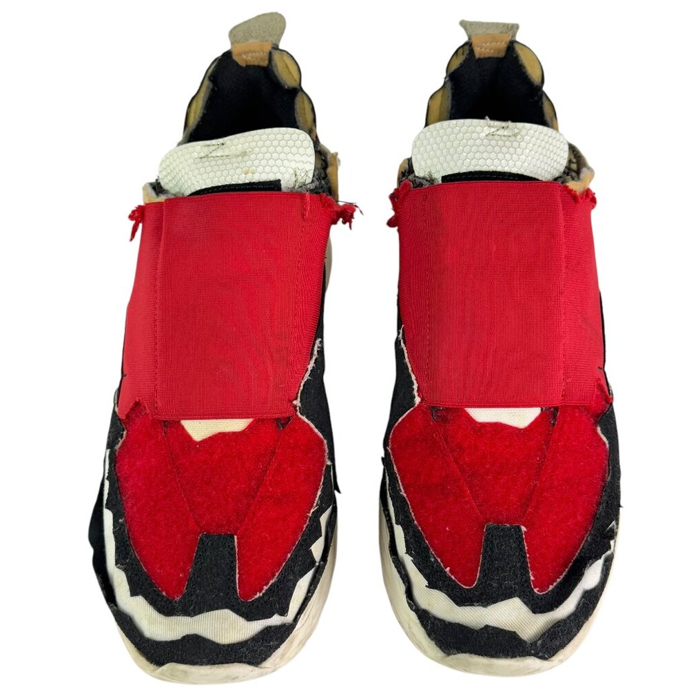 MAISON MARGIELA Red Destroyed Style Men's Sneakers Made in Italy 45 - 12 US